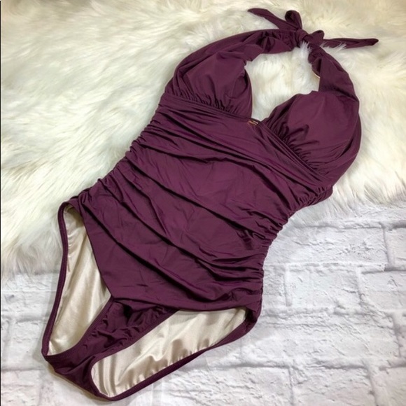 Victoria Secret Shaping Halter One Piece NWT XS - Picture 2 of 3